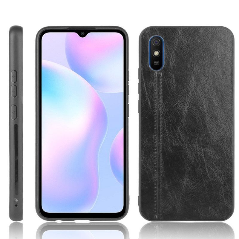 Kryt Na Xiaomi Redmi 9a Efekt Kůže Ve Švu