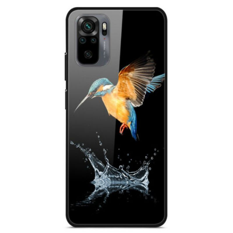 Kryt Na Xiaomi Redmi Note 10 / 10S Crown Bird Tvrzené Sklo