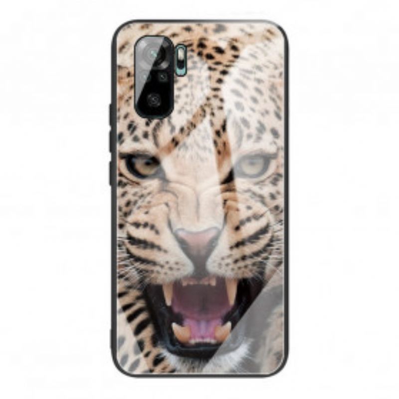 Kryt Na Xiaomi Redmi Note 10 / 10S Leopardí Tvrzené Sklo