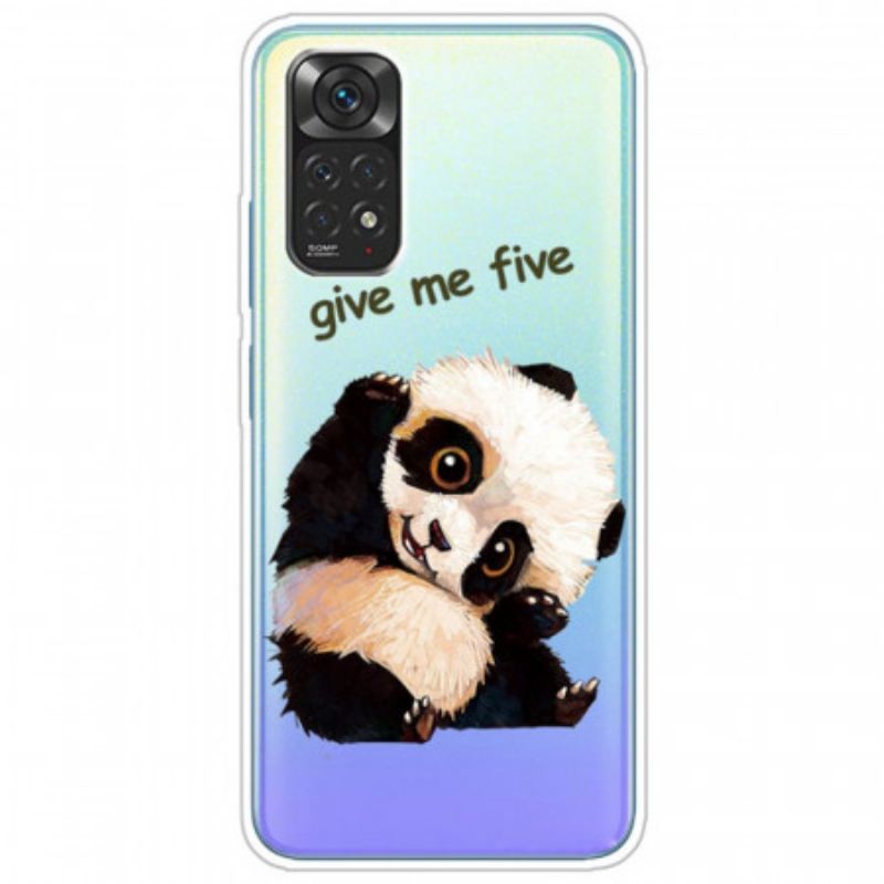 Kryt Na Xiaomi Redmi Note 11 / 11S Bezešvé Panda Dej Mi Pět