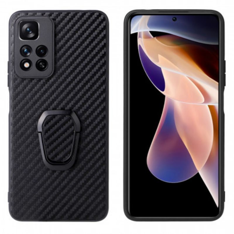 Kryt Na Xiaomi Redmi Note 11 Pro Plus 5G Kroužek Z Uhlíkových Vláken