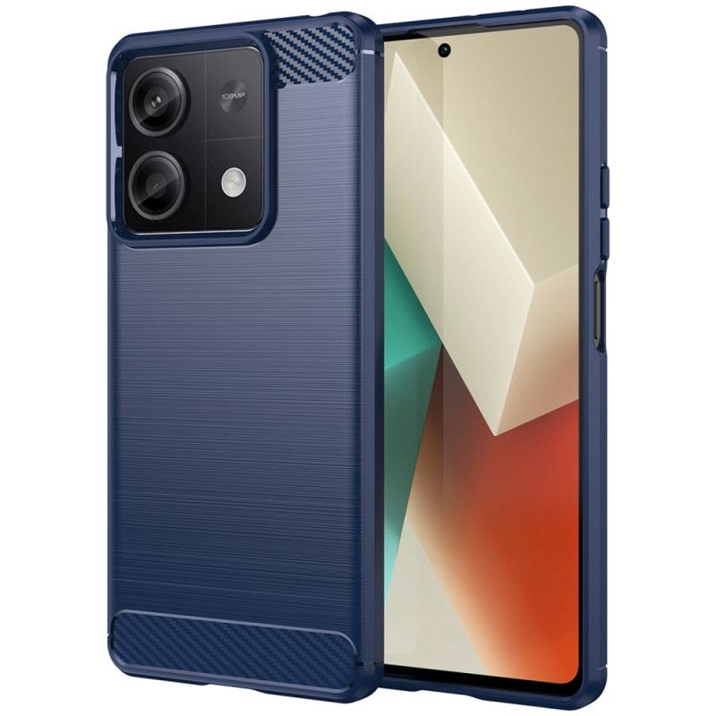 Kryt Na Xiaomi Redmi Note 13 5g Kartáčované Uhlíkové Vlákno