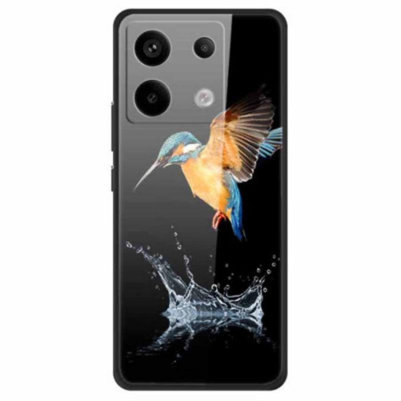 Kryt Na Xiaomi Redmi Note 13 Pro 5g Korunovaný Pták Z Tvrzeného Skla