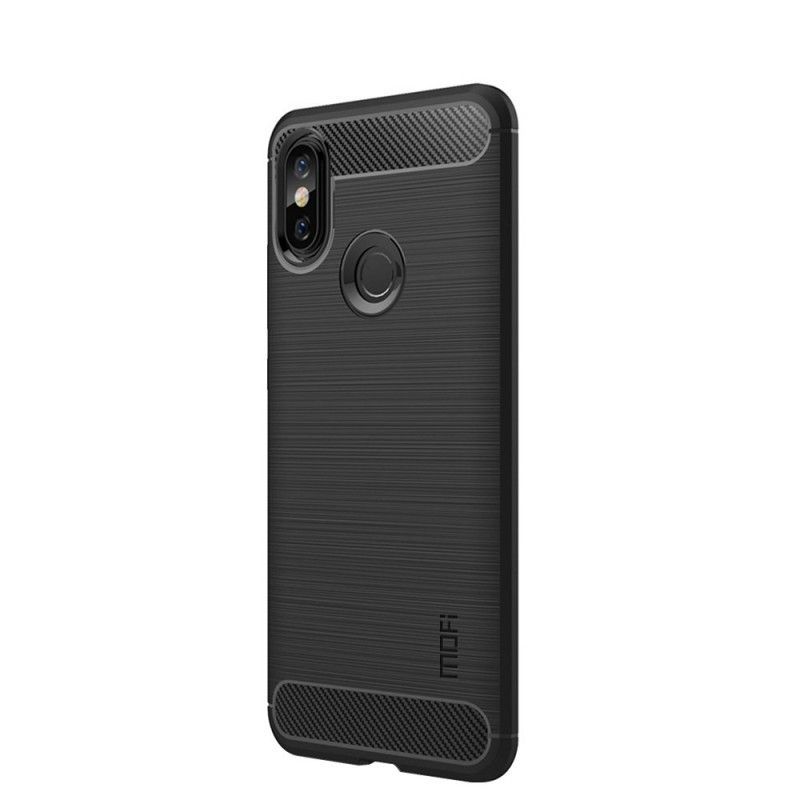 Kryt Na Xiaomi Redmi Note 5 Kartáčované Uhlíkové Vlákno