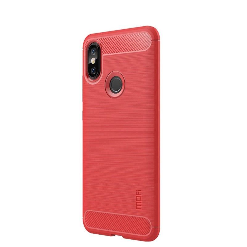 Kryt Na Xiaomi Redmi Note 5 Kartáčované Uhlíkové Vlákno