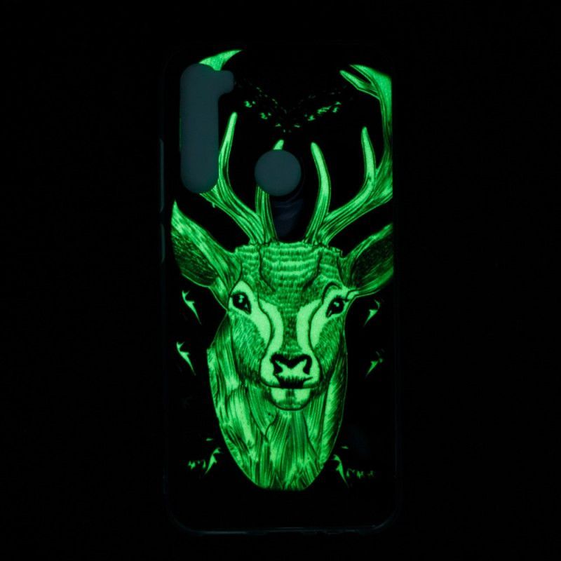 Kryt Na Xiaomi Redmi Note 8 Fluorescenční Majestátní Jelen