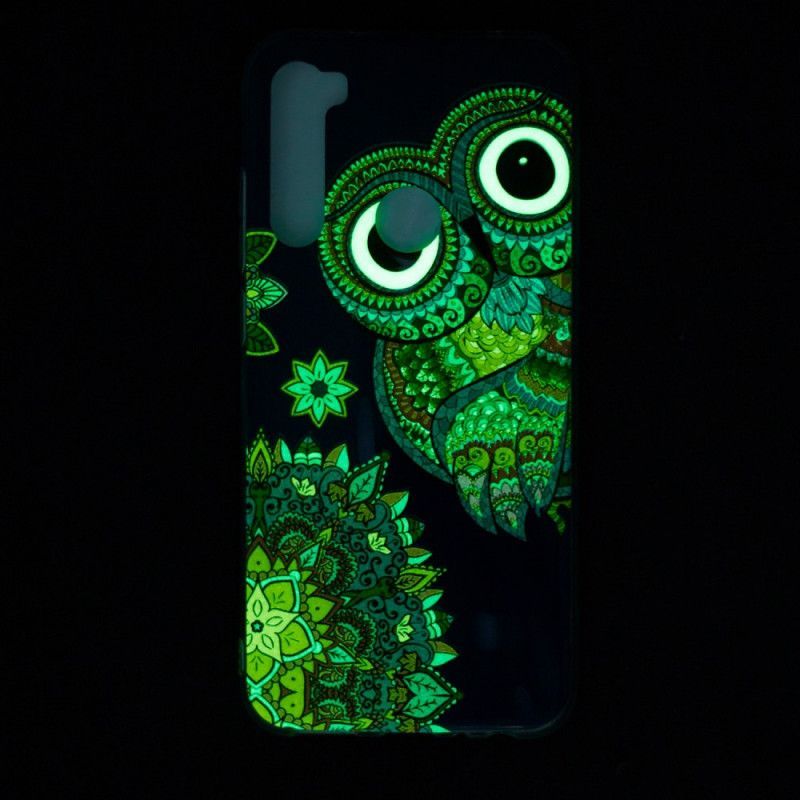 Kryt Na Xiaomi Redmi Note 8 Fluorescenční Mandala Sova