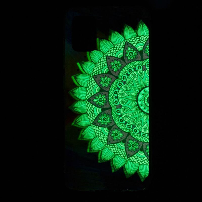 Kryt Xiaomi Mi 10 Lite Fluorescenční Barevná Mandala