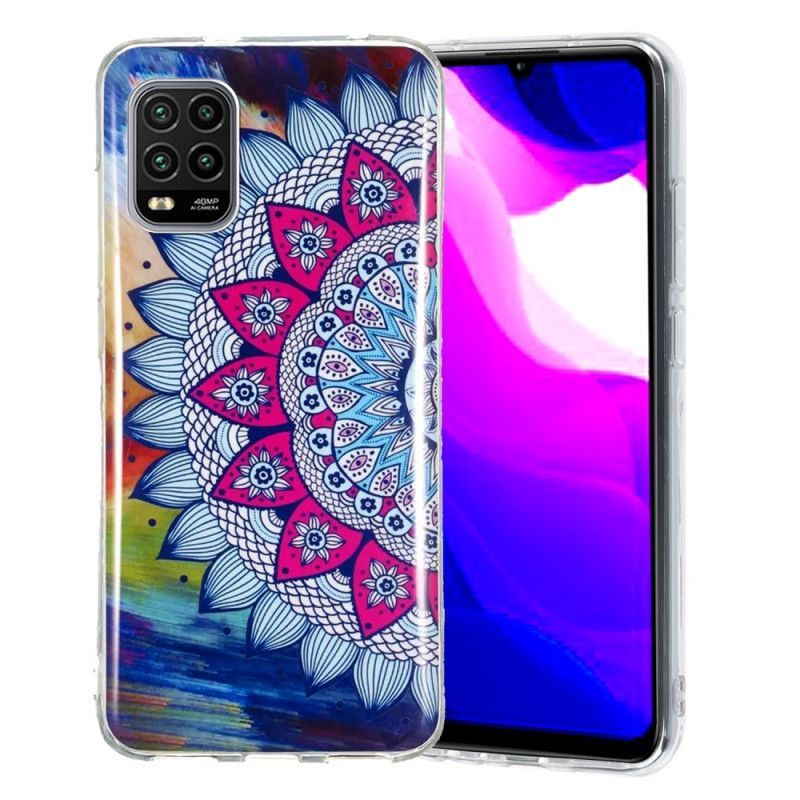 Kryt Xiaomi Mi 10 Lite Fluorescenční Barevná Mandala