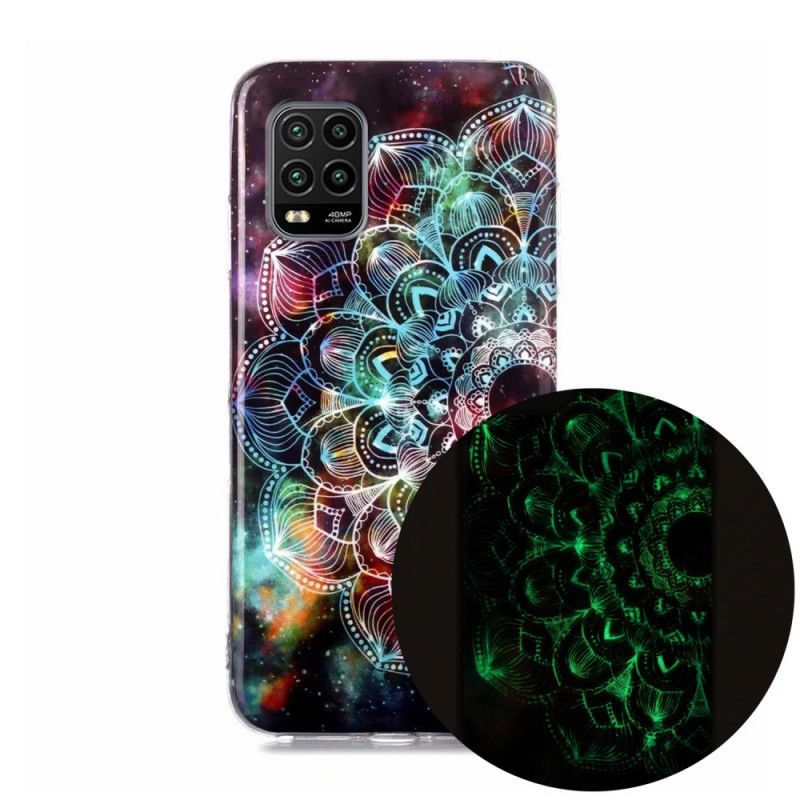 Kryt Xiaomi Mi 10 Lite Fluorescenční Květiny