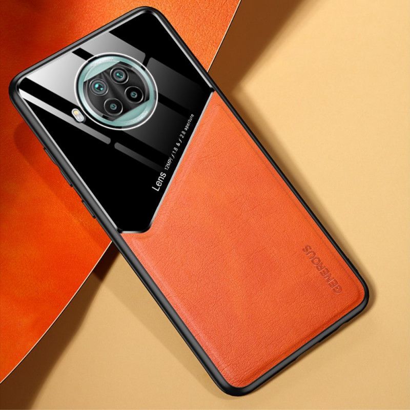 Kryt Xiaomi Mi 10t Lite 5g / Redmi Note 9 Pro 5g Efekt Magnetické Kůže