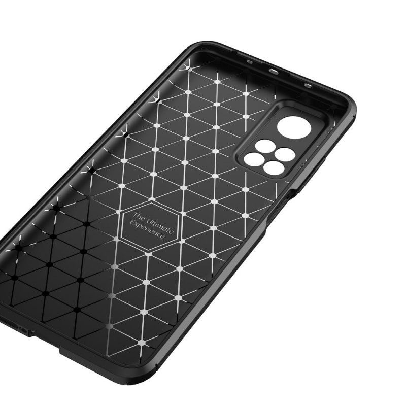 Kryt Xiaomi Mi 10t / 10t Pro Flexibilní Textura Uhlíkových Vláken