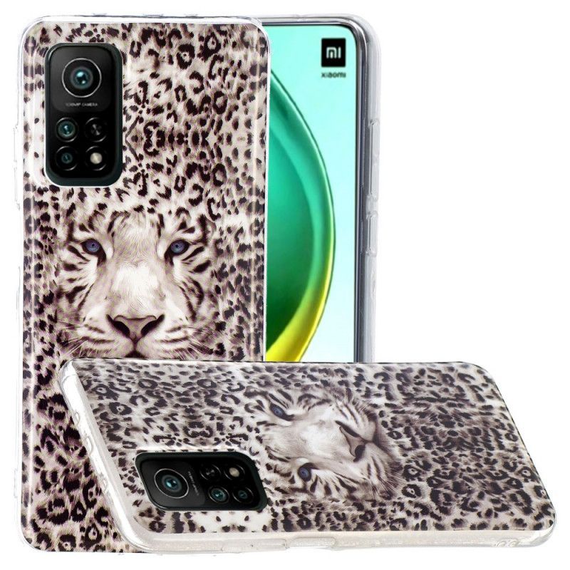 Kryt Xiaomi Mi 10t / 10t Pro Fluorescenční Leopard