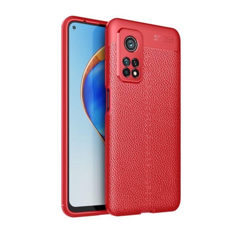 Kryt Xiaomi Mi 10t / 10t Pro Litchi S Dvojitým Koženým Efektem