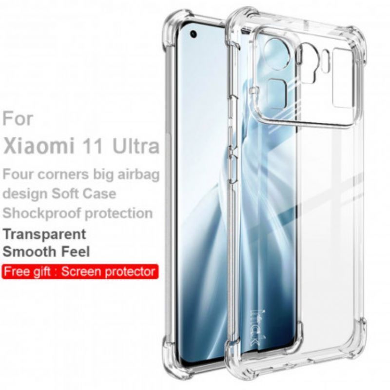 Kryt Xiaomi Mi 11 Ultra Transparentní Hedvábný Imak