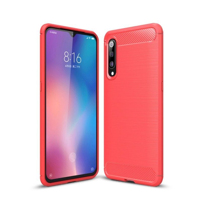 Kryt Xiaomi Mi 9 Kartáčované Uhlíkové Vlákno