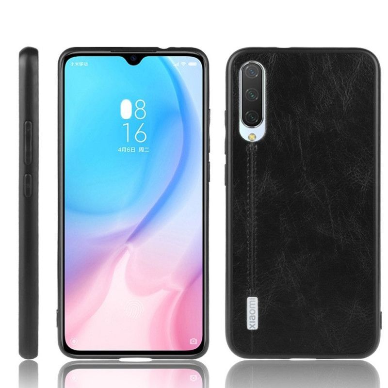 Kryt Xiaomi Mi 9 Lite Efekt Kůže Ve Švu