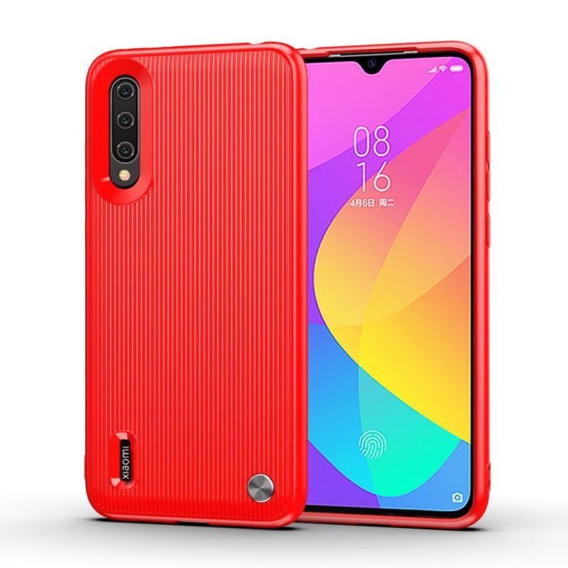 Kryt Xiaomi Mi 9 Lite Texturovaný Silikonový Design