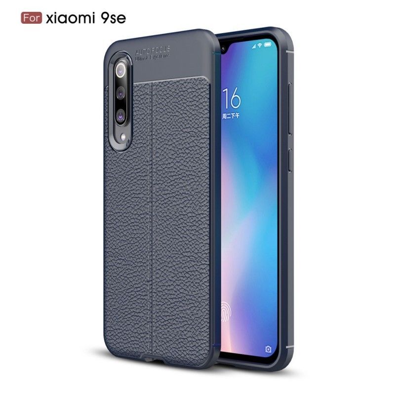 Kryt Xiaomi Mi 9 Se Litchi S Dvojitým Koženým Efektem