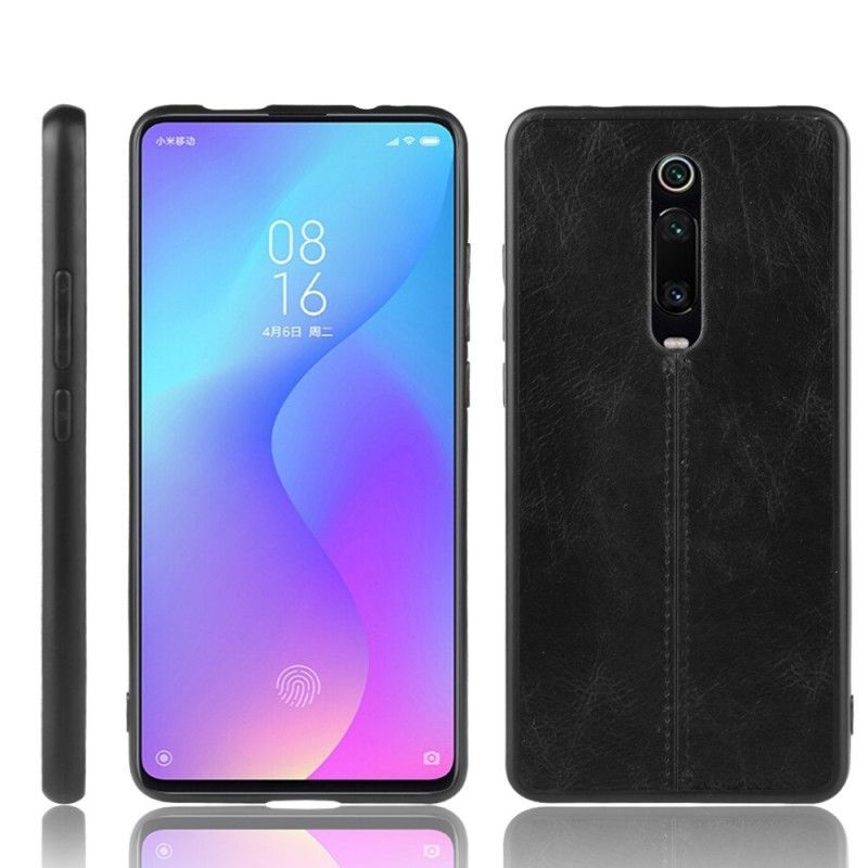 Kryt Xiaomi Mi 9t / Mi 9t Pro Efekt Kůže Ve Švu