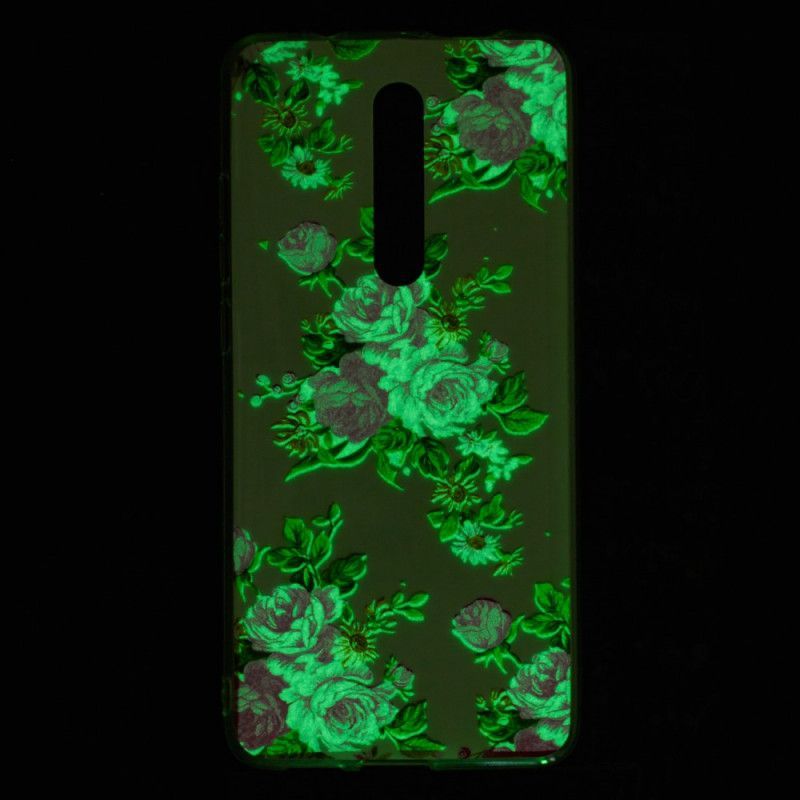 Kryt Xiaomi Mi 9t / Mi 9t Pro Fluorescenční Květy Svobody