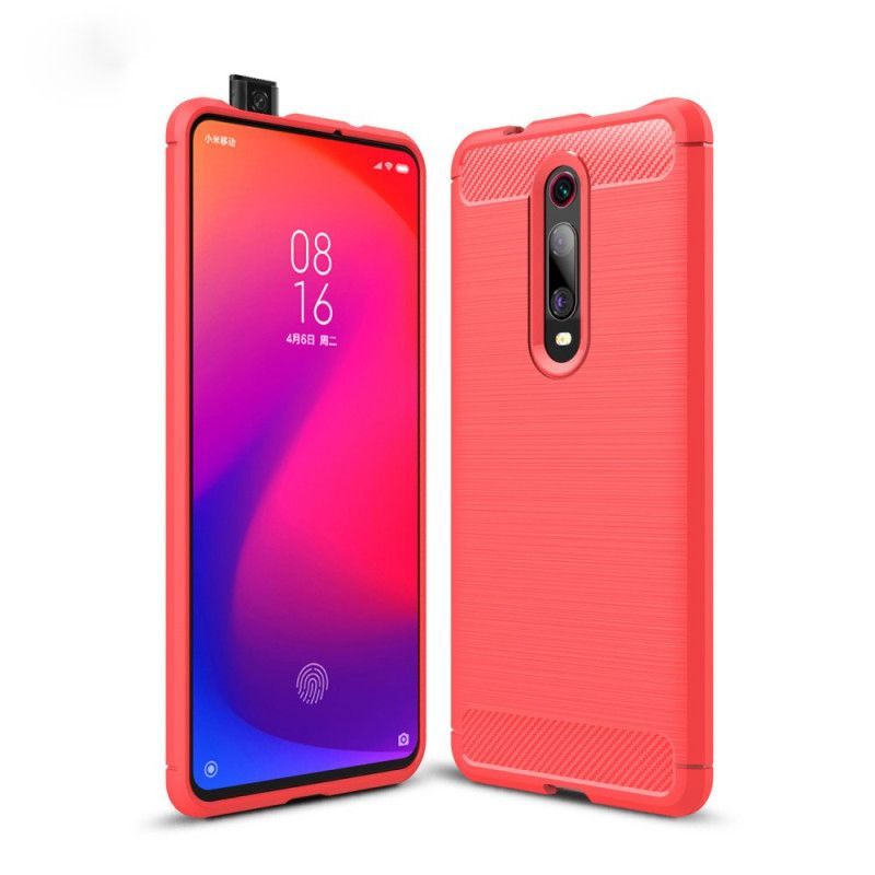 Kryt Xiaomi Mi 9t / Mi 9t Pro Kartáčované Uhlíkové Vlákno