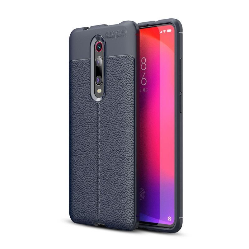 Kryt Xiaomi Mi 9t / Mi 9t Pro Litchi S Dvojitým Koženým Efektem