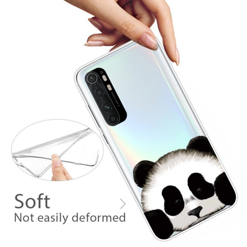 Kryt Xiaomi Mi Note 10 Lite Průhledná Panda