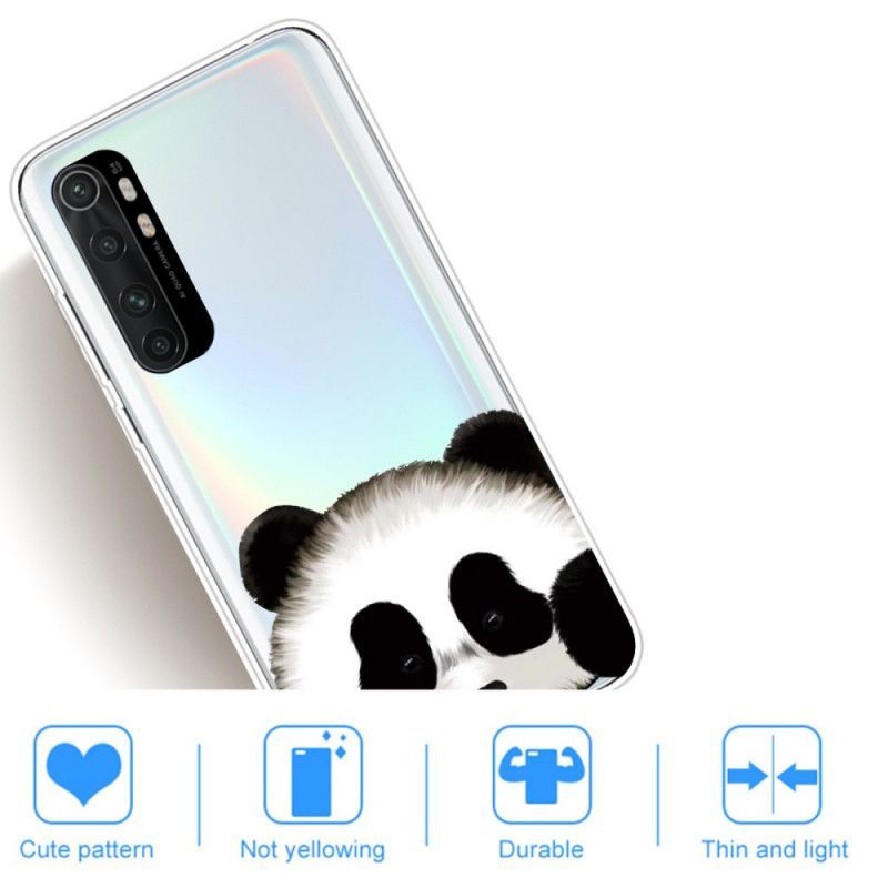 Kryt Xiaomi Mi Note 10 Lite Průhledná Panda