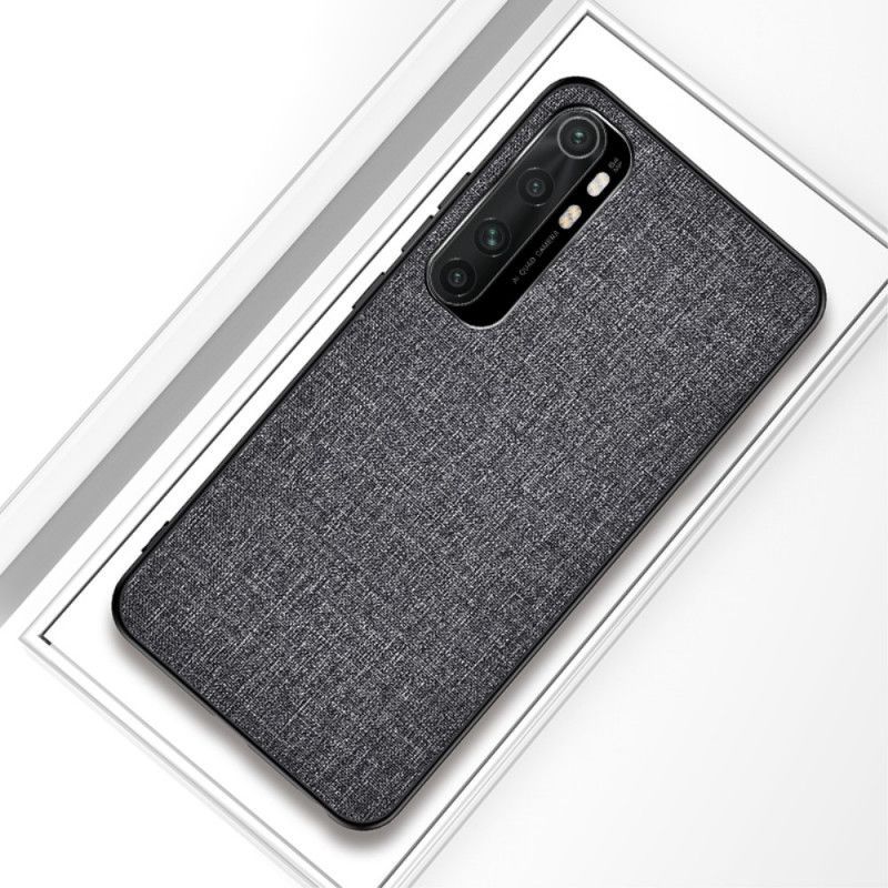 Kryt Xiaomi Mi Note 10 Lite Textura Tkaniny