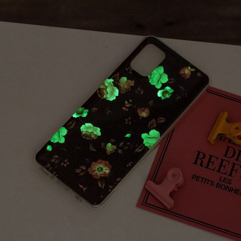 Kryt Xiaomi Redmi 10 Fluorescenční Květiny