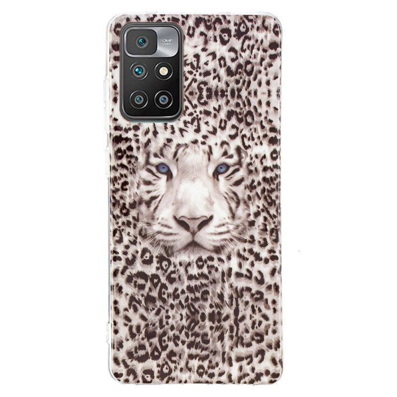 Kryt Xiaomi Redmi 10 Fluorescenční Leopard