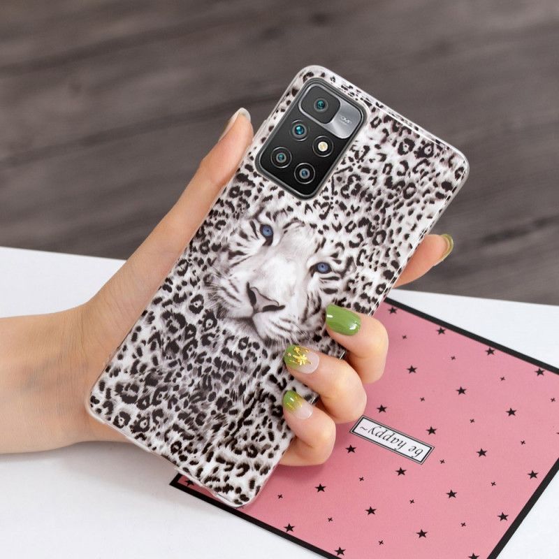 Kryt Xiaomi Redmi 10 Fluorescenční Leopard