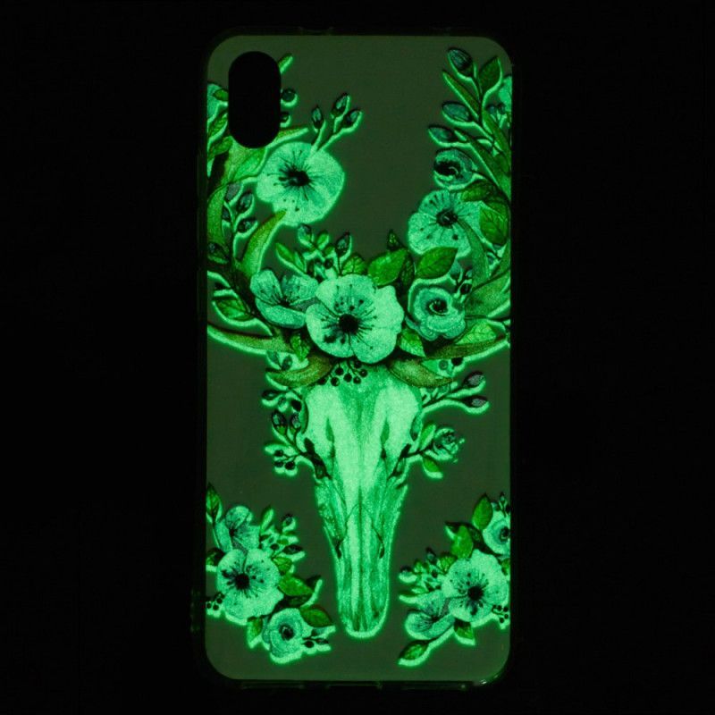 Kryt Xiaomi Redmi 7a Fluoreskující Květ Losů