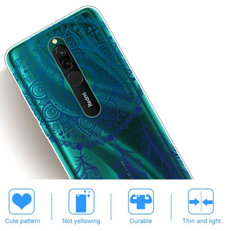 Kryt Xiaomi Redmi 8 Jednoduchá Květinová Mandala