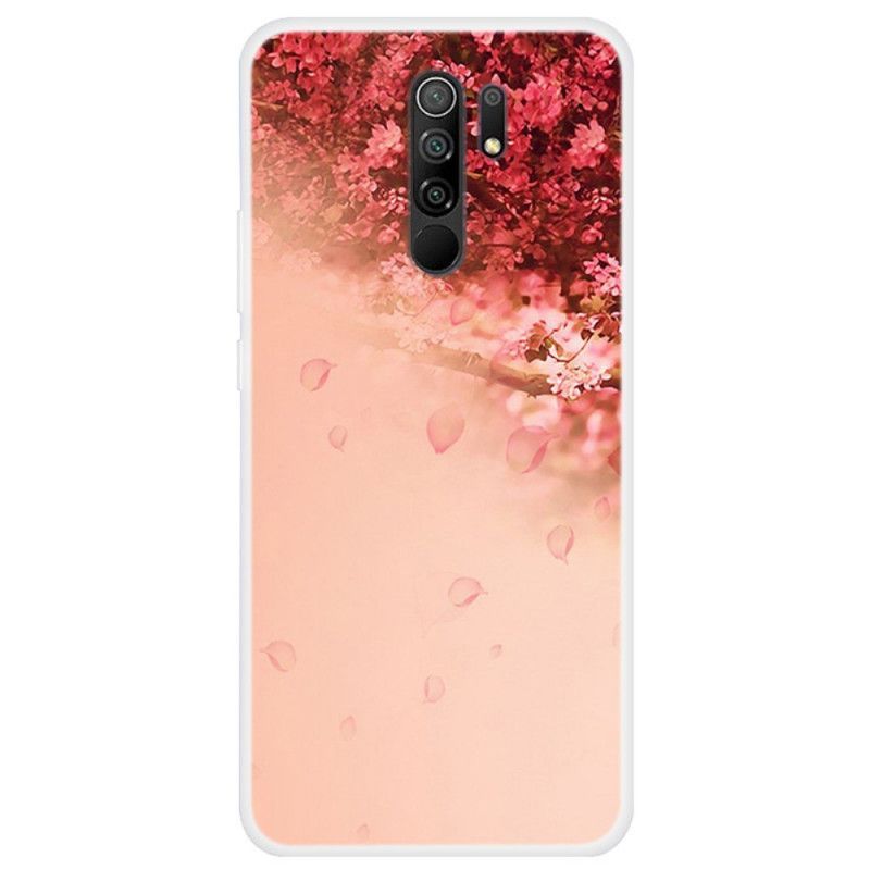 Kryt Xiaomi Redmi 9 Průhledný Romantický Strom