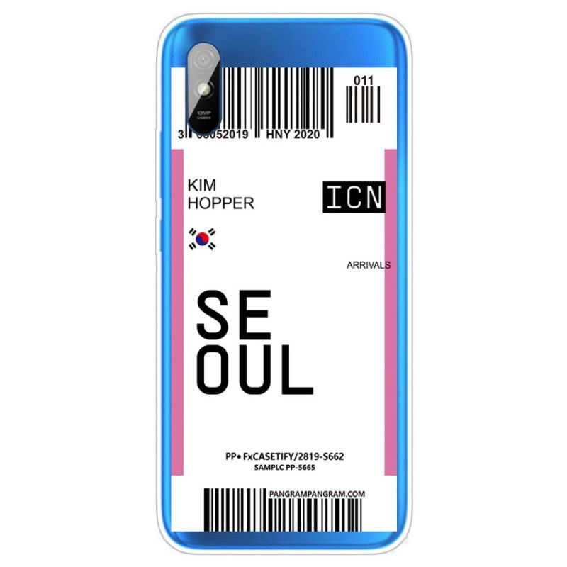 Kryt Xiaomi Redmi 9a Palubní Vstupenka Do Soulu