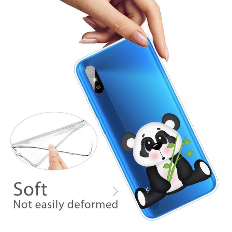 Kryt Xiaomi Redmi 9a Průhledná Smutná Panda