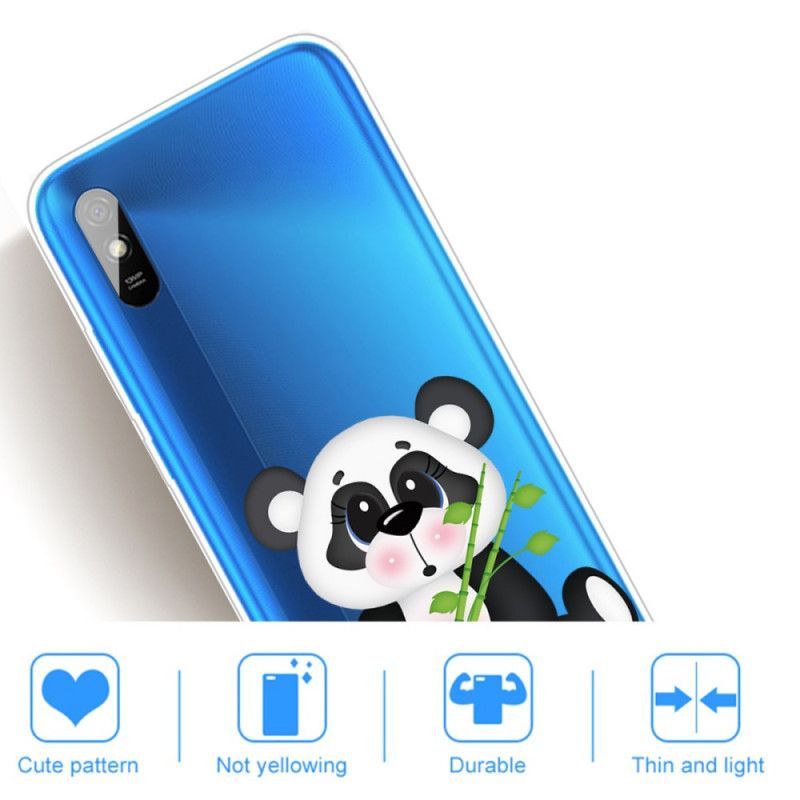 Kryt Xiaomi Redmi 9a Průhledná Smutná Panda