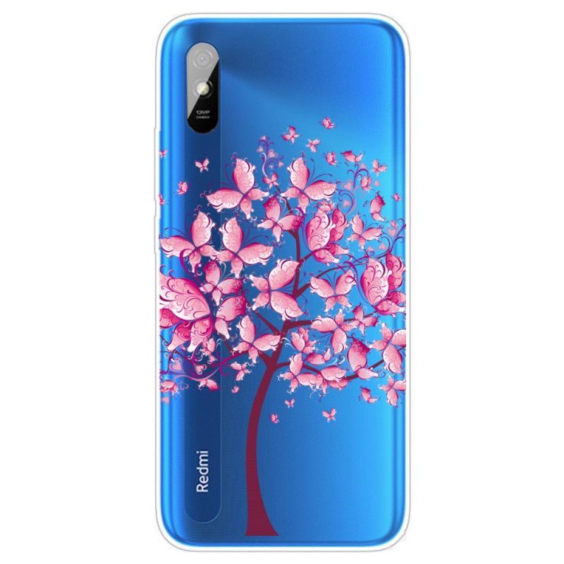 Kryt Xiaomi Redmi 9a Růžová Koruna Stromu