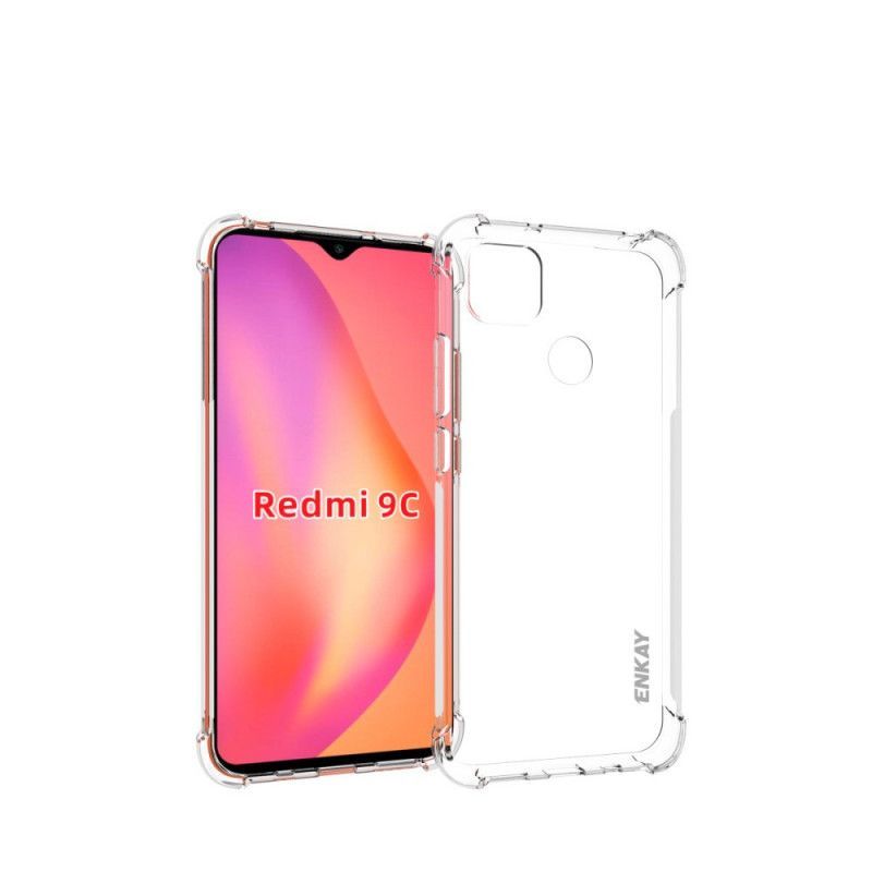 Kryt Xiaomi Redmi 9c Enkay Skořepina A Kombinace Tvrzeného Skla