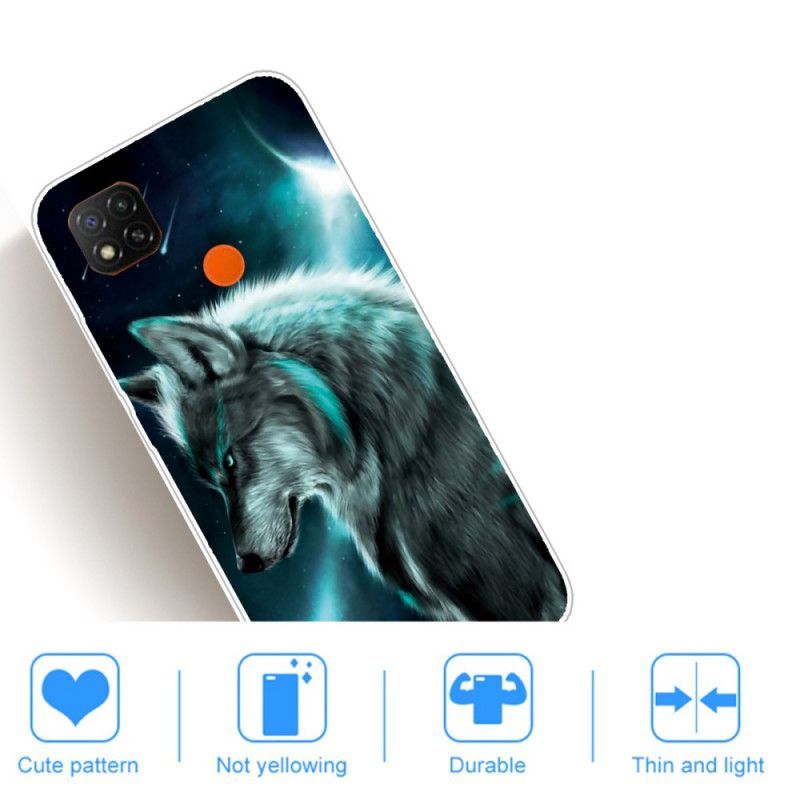 Kryt Xiaomi Redmi 9c Královský Vlk