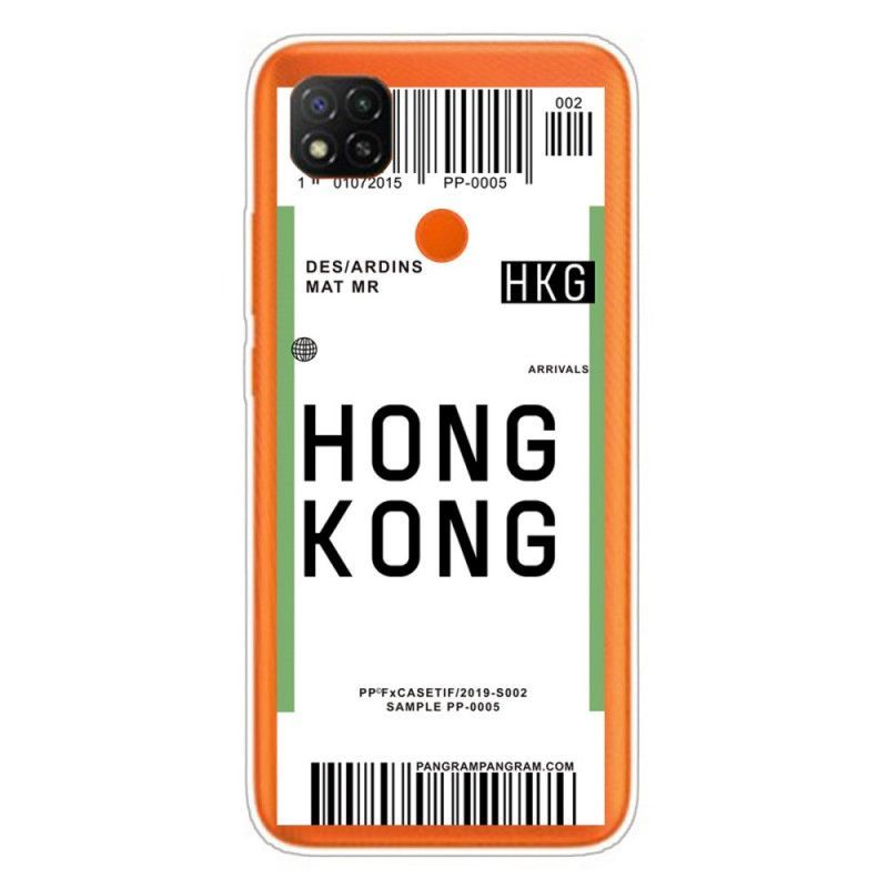 Kryt Xiaomi Redmi 9c Palubní Vstupenka Do Hong Kongu