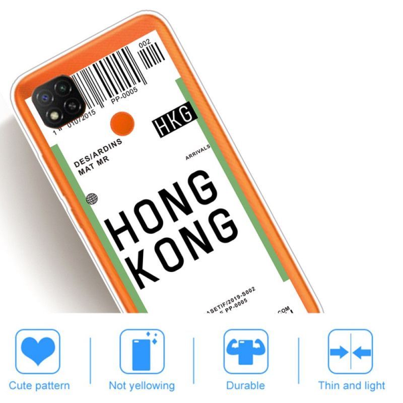 Kryt Xiaomi Redmi 9c Palubní Vstupenka Do Hong Kongu