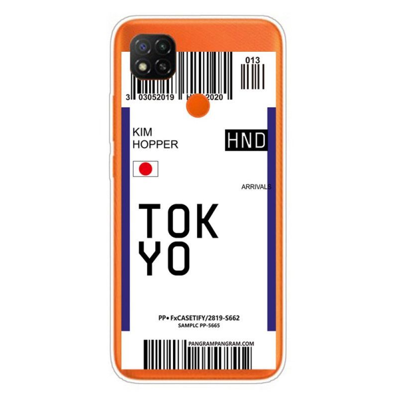 Kryt Xiaomi Redmi 9c Palubní Vstupenka Do Tokia