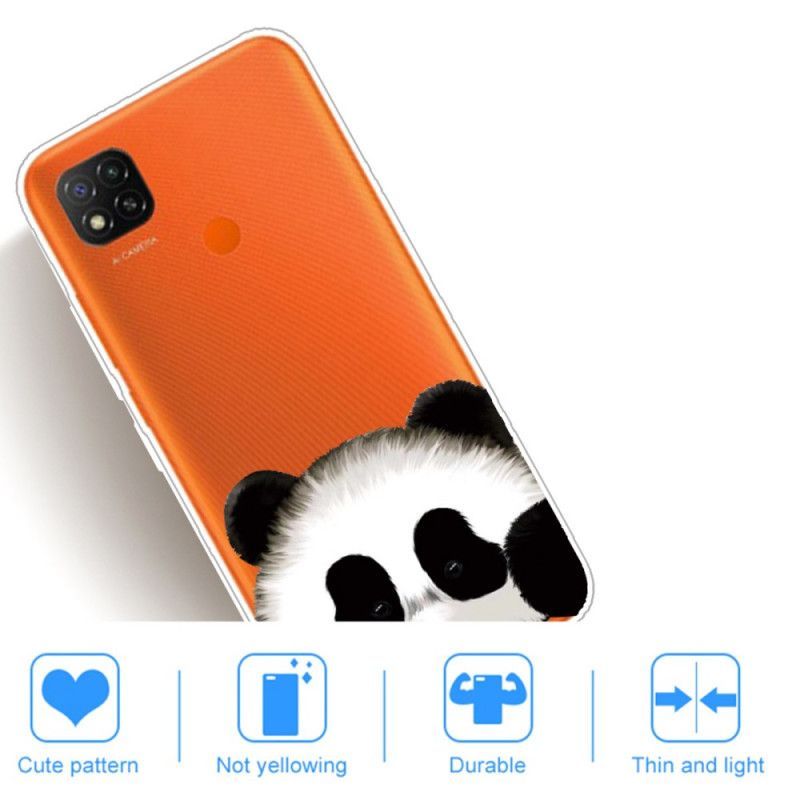 Kryt Xiaomi Redmi 9c Průhledná Panda