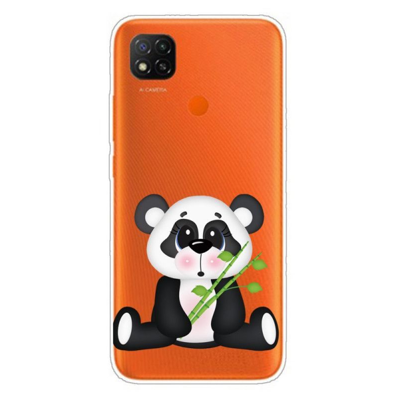 Kryt Xiaomi Redmi 9c Průhledná Smutná Panda