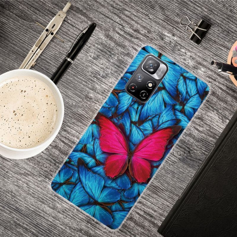 Kryt Xiaomi Redmi Note 11 / Poco M4 Pro 5g Divokí Motýli