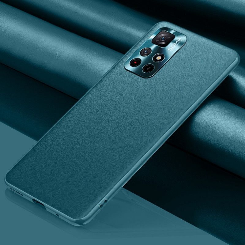 Kryt Xiaomi Redmi Note 11 / Poco M4 Pro 5g Prestižní Kožený Efekt