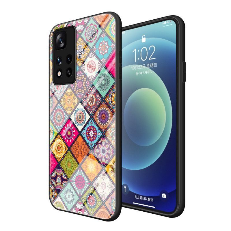 Kryt Xiaomi Redmi Note 11 Pro / Note 11 Pro Plus Patchwork Magnetický Držák